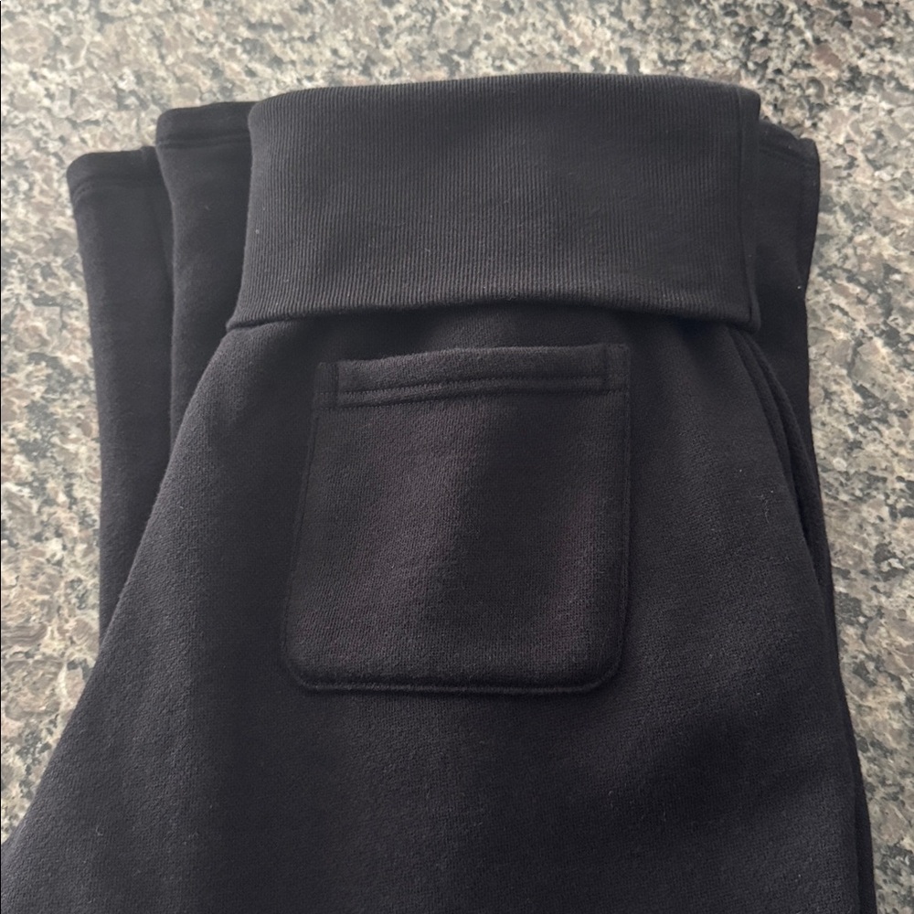 NWOT PINK CAMPUS FLEECE™ FOLDOVER FLARE SWEATPANTS